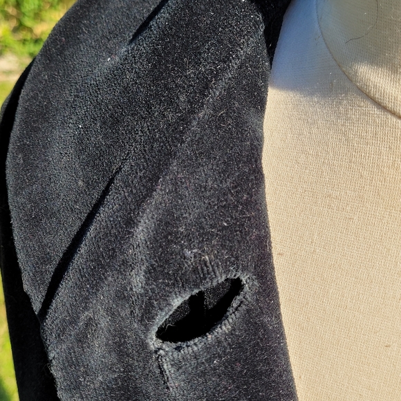 Cotton Velvet swing coat - Picture 5 of 14